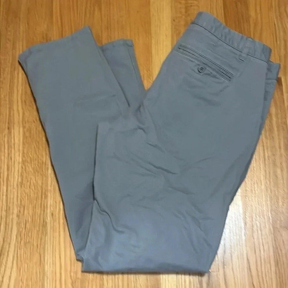 Bonobos | Men’s light gray khaki/chinos Slim Fit 35x32 stretch business casual - Picture 4 of 7
